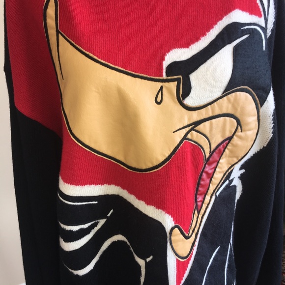 SOLD! ICEBERG History Virgin Wool Sweater Italy - Picture 2 of 8